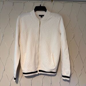 Zip Up Tommy Hilfiger cardigan sweater women’s medium